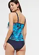 Tankini (2-delt sett) med rynking, bonprix
