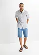Bermudashorts i sweat-denim look med komfortsnitt, Regular Fit, bonprix