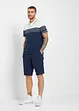 Jersey-poloshirt av ren bomull, bonprix