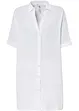Oversized bluse med lommer, bonprix