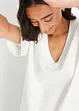 Oversized topp av ren økologisk bomull, bonprix