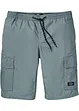 Pull on-bermudashorts med komfortsnitt og cargolommer, Regular Fit, bonprix