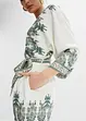 Jumpsuit med lin, bonprix