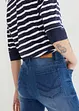 Slim Fit-jeans Mid Waist, knelang (2-pack), bonprix