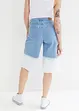 Wide Leg-jeans, Mid Waist, bermuda Dip Dye, John Baner JEANSWEAR