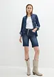Jeans-bermuda Slim Fit Mid Waist, bonprix