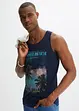 Singlet med foto-print, av økologisk bomull, bonprix