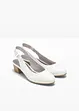 Slingback-pumps fra Jana med behagelig bredde, Jana