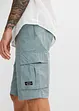 Pull on-bermudashorts med komfortsnitt og cargolommer, Regular Fit, bonprix