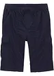 Pull on-bermudashorts i økologisk bomull med cargolommer, Regular Fit, bonprix