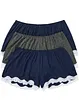 Ledig boxershorts i viskose (3-pack), bonprix
