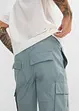 Pull on-bermudashorts med komfortsnitt og cargolommer, Regular Fit, bonprix