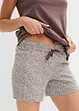 Kort pyjamas med fine blonder, bonprix