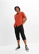 ¾-lang slip on-bukse, Slim Fit, bonprix
