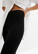 High Waist-sykkelbukse av ribbet jersey, bonprix