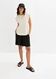 Oversized topp i 100% økologisk bomull, bonprix