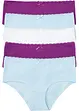 Panty med økologisk bomull (5-pack), bonprix
