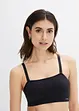 Vattert Feel Comfort Seamless Bandeau-BH med avtagbare stropper, bonprix
