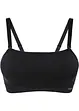 Vattert Feel Comfort Seamless Bandeau-BH med avtagbare stropper, bonprix