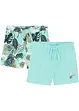 Jersey-shorts til barn (2-pack) av økologisk bomull, bonprix