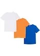 T-shirt til barn (3-pack) av økologisk bomull, bpc bonprix collection