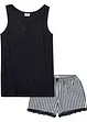 Shorty med singlet, bonprix