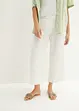Culotte i lin, legglang, bonprix