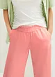 Culotte i lin, legglang, bonprix