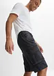 Bermudashorts i denim med cargolommer, Relaxed Fit, bonprix