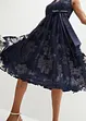 Dirndl med broderi og fløyelsskjørt (2-delt sett), bonprix