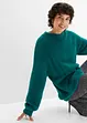 Genser med Hairy-knit, bonprix