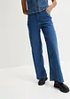 Wide Leg-jeans High Waist, Paperbag, bonprix