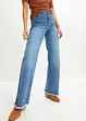 Wide Leg-jeans, High Waist, bonprix