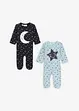 Sparkebukse til baby i ren økologisk bomull (2-pack), bonprix