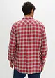 Langermet flanellskjorte med komfortsnitt, John Baner JEANSWEAR