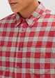 Langermet flanellskjorte med komfortsnitt, John Baner JEANSWEAR