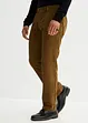 Regular Fit chino-bukse i cordfløyel, Straight, bpc selection