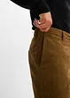 Regular Fit chino-bukse i cordfløyel, Straight, bpc selection