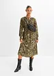 Midikjole med animal-print, RAINBOW