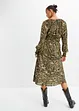 Midikjole med animal-print, RAINBOW