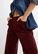 Bukse med stretch og vide ben, High Waist, bonprix