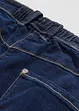 Stretch-jeans med vide ben og komfortlinning, bonprix