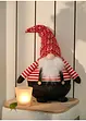 Pyntefigur nisse med stor mage, bonprix