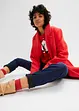 Termojeans med rette ben og elastisk linning, bpc bonprix collection