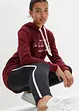 Joggedress med lang sweatshirt og leggings (2-delt sett), bonprix