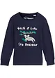 Langermet shirt med print til barn, bpc bonprix collection