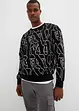 Sweatshirt av økologisk bomull, Loose Fit, bonprix