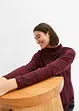 Sweatshirt med rullekrage, BODYFLIRT