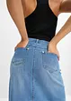 Stretch-jeansskjørt, High Waist, bonprix