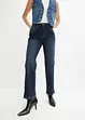 Wide Leg-jeans High Waist, Stretch, bonprix